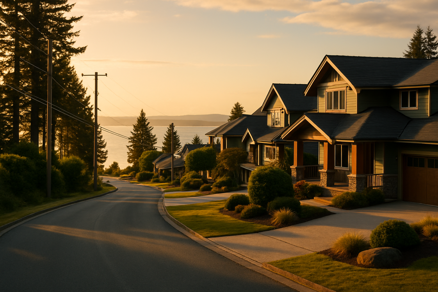 Hammond Bay luxury waterfront homes with ocean views